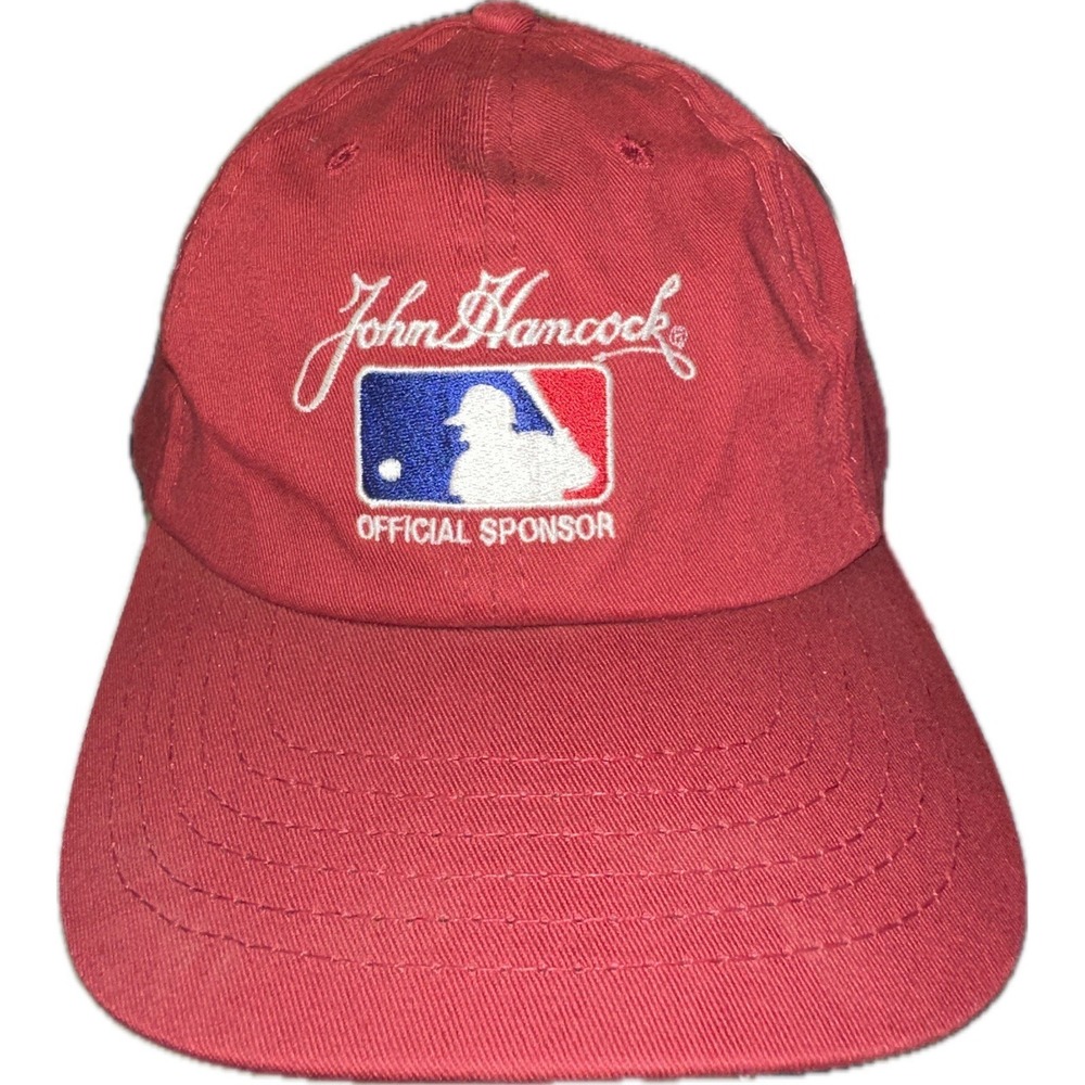 John Hancock MLB Baseball Cap Buckleback Hat American Needle Adjustable NWT